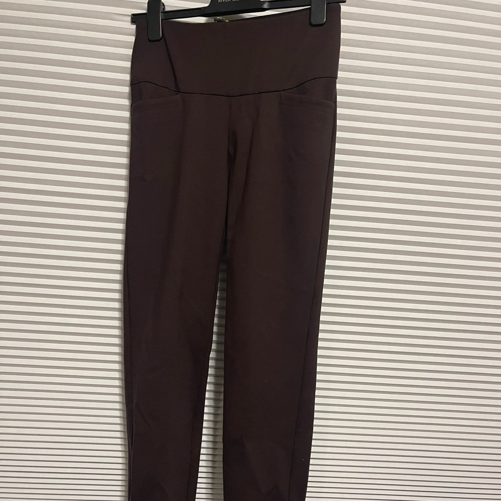 Swing control masters. Ponte pant. Color- dark chocolate. Never worn